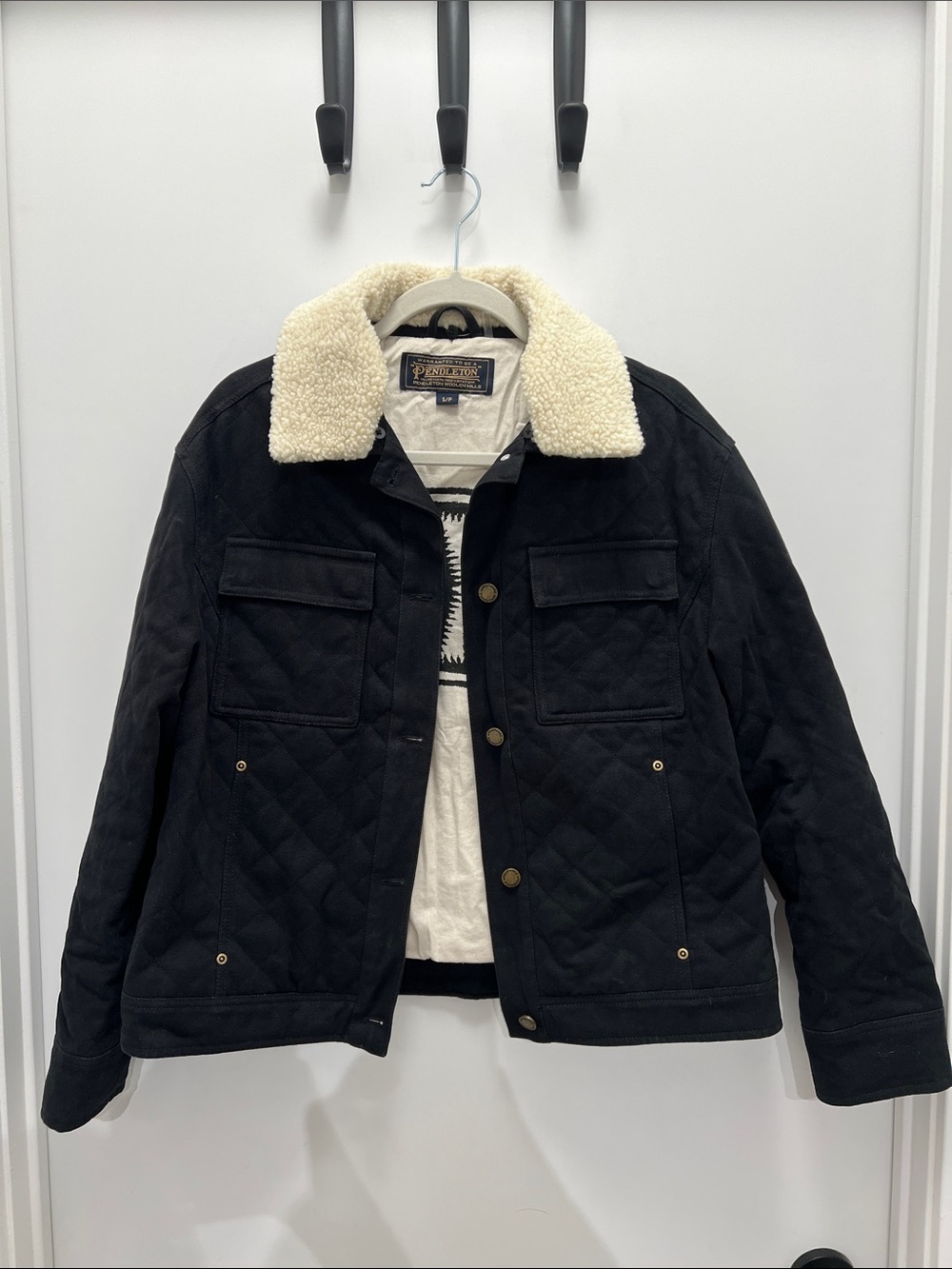 Pendleton Sidney Barn Jacket in black